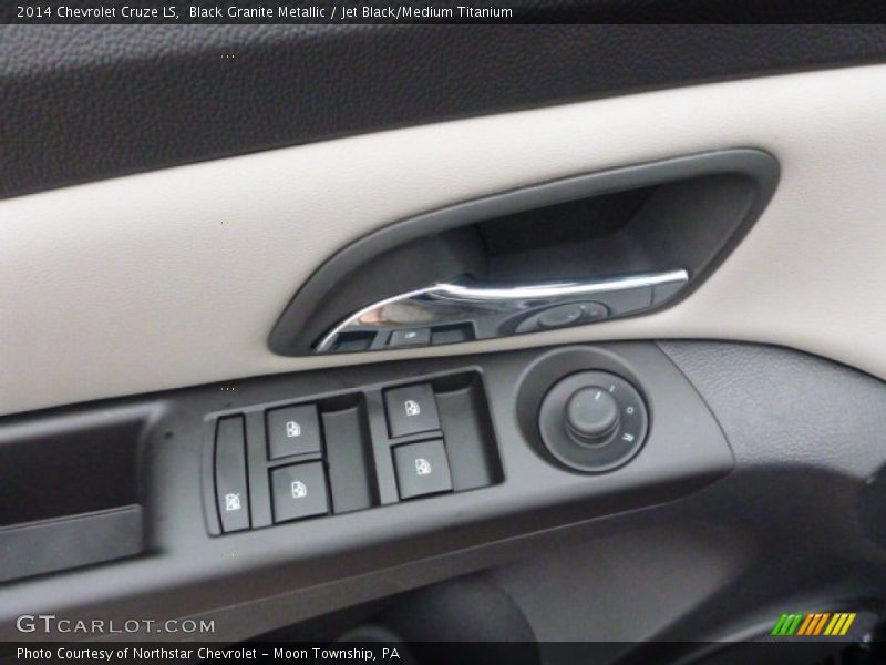 Black Granite Metallic / Jet Black/Medium Titanium 2014 Chevrolet Cruze LS