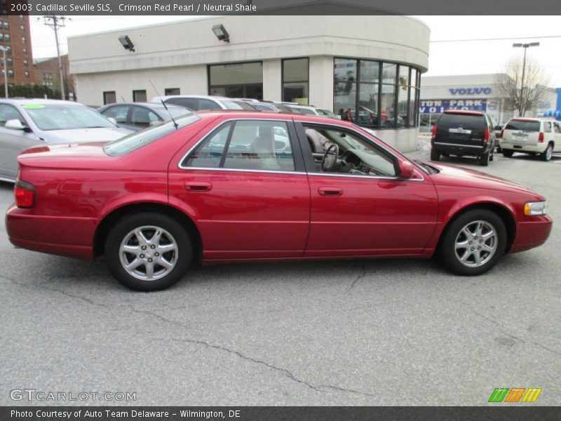 Crimson Red Pearl / Neutral Shale 2003 Cadillac Seville SLS