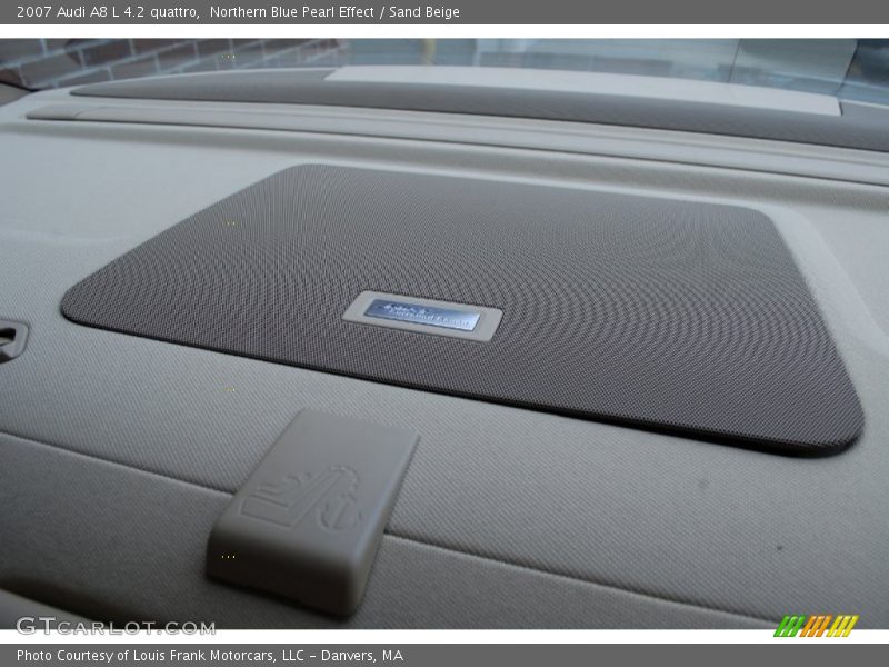 Northern Blue Pearl Effect / Sand Beige 2007 Audi A8 L 4.2 quattro