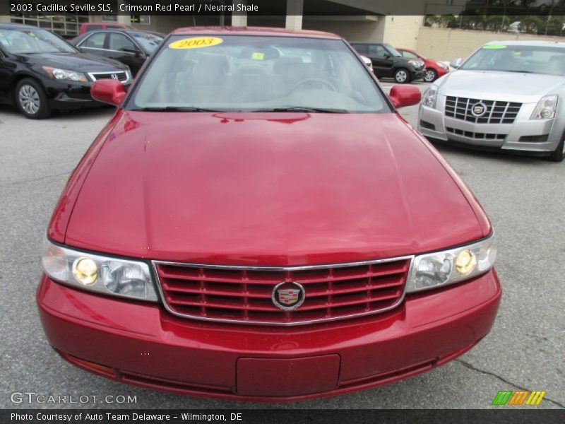 Crimson Red Pearl / Neutral Shale 2003 Cadillac Seville SLS