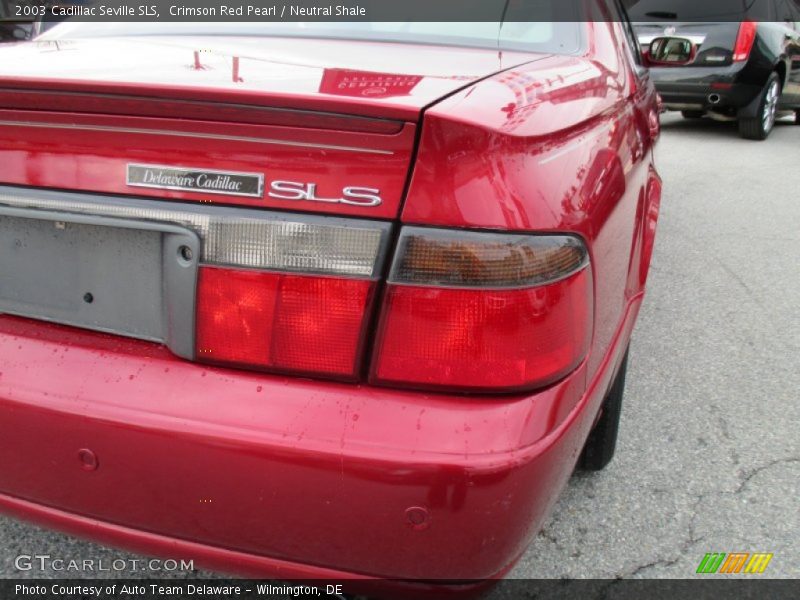 Crimson Red Pearl / Neutral Shale 2003 Cadillac Seville SLS