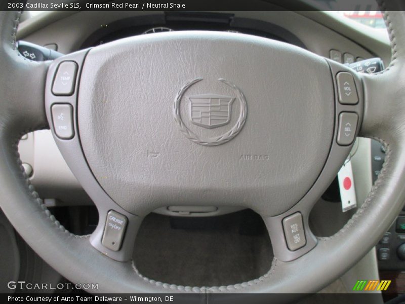 Crimson Red Pearl / Neutral Shale 2003 Cadillac Seville SLS