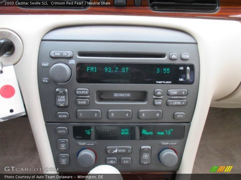 Crimson Red Pearl / Neutral Shale 2003 Cadillac Seville SLS