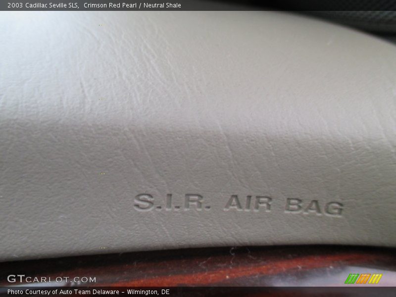 Crimson Red Pearl / Neutral Shale 2003 Cadillac Seville SLS