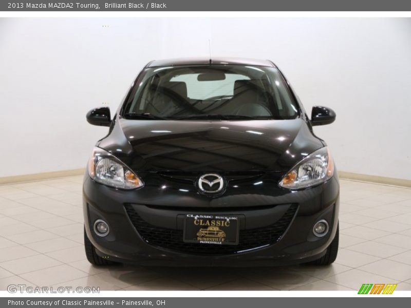 Brilliant Black / Black 2013 Mazda MAZDA2 Touring