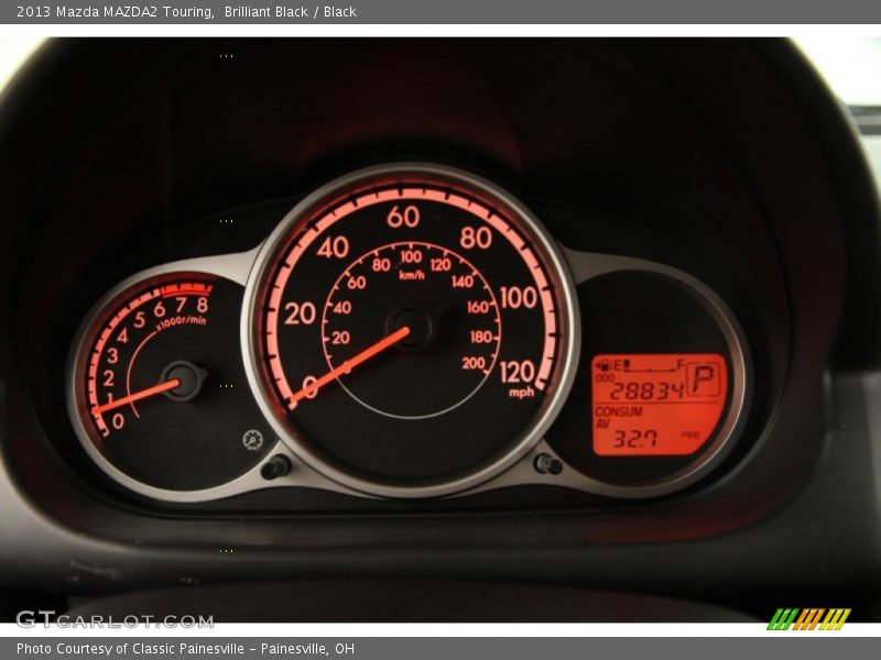  2013 MAZDA2 Touring Touring Gauges