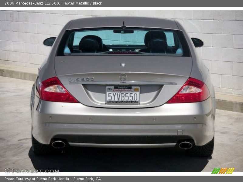 Pewter Metallic / Black 2006 Mercedes-Benz CLS 500