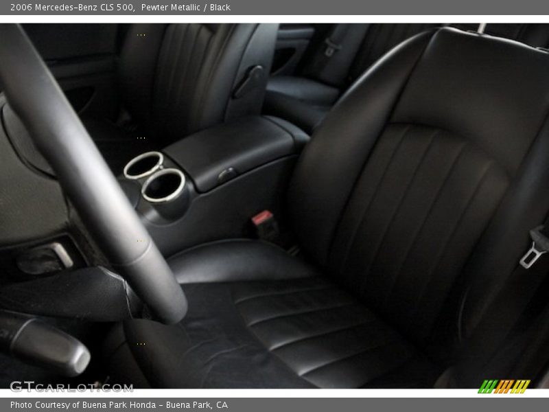 Pewter Metallic / Black 2006 Mercedes-Benz CLS 500