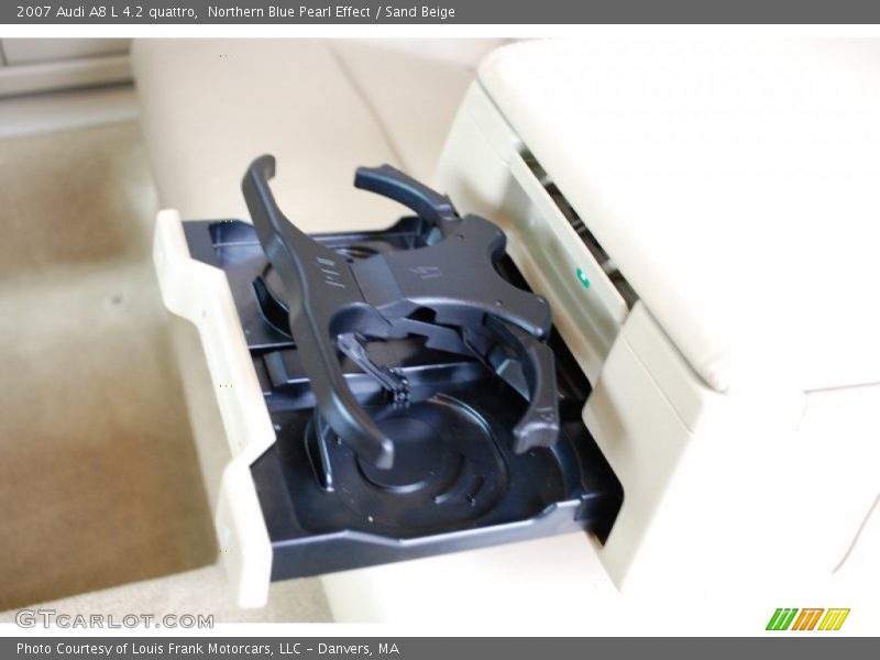 Northern Blue Pearl Effect / Sand Beige 2007 Audi A8 L 4.2 quattro