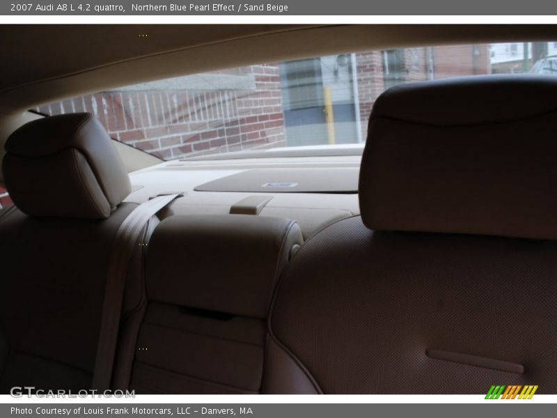 Northern Blue Pearl Effect / Sand Beige 2007 Audi A8 L 4.2 quattro