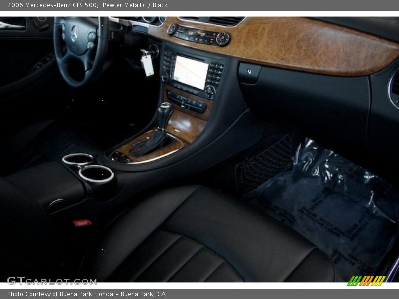 Pewter Metallic / Black 2006 Mercedes-Benz CLS 500