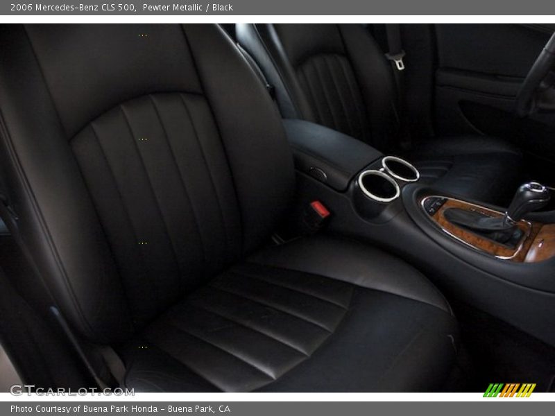 Pewter Metallic / Black 2006 Mercedes-Benz CLS 500