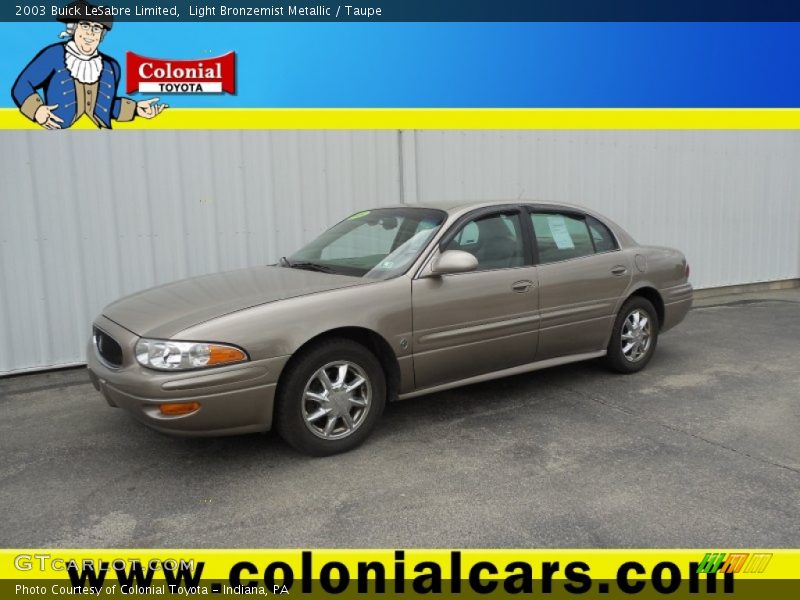Light Bronzemist Metallic / Taupe 2003 Buick LeSabre Limited