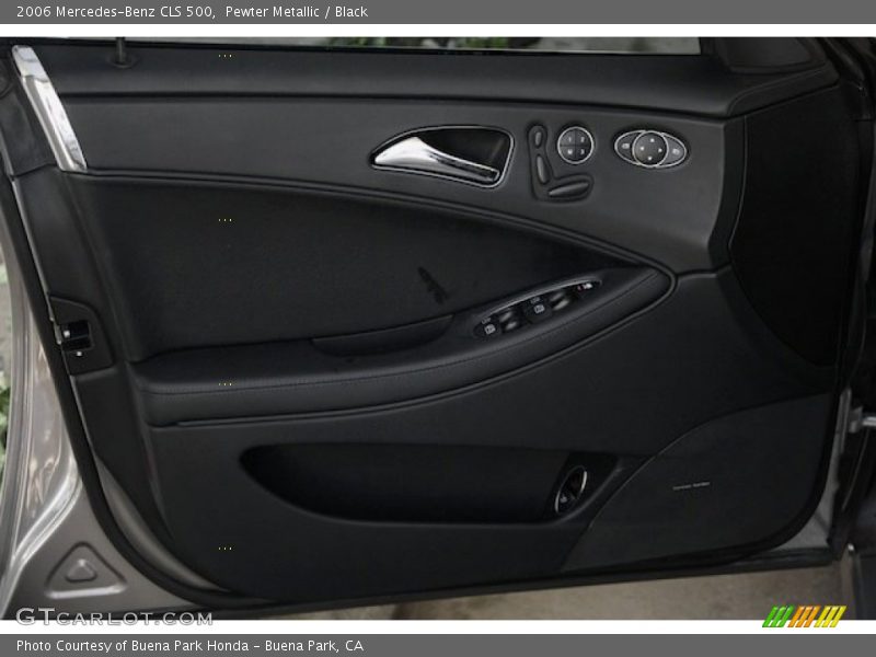 Pewter Metallic / Black 2006 Mercedes-Benz CLS 500