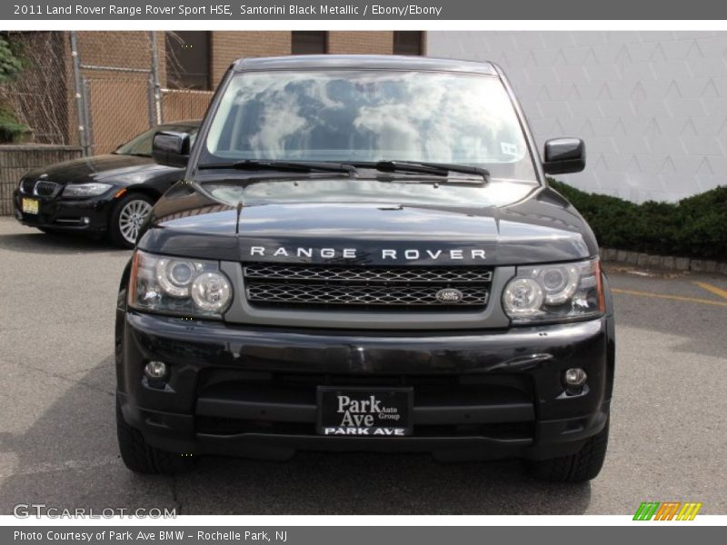 Santorini Black Metallic / Ebony/Ebony 2011 Land Rover Range Rover Sport HSE