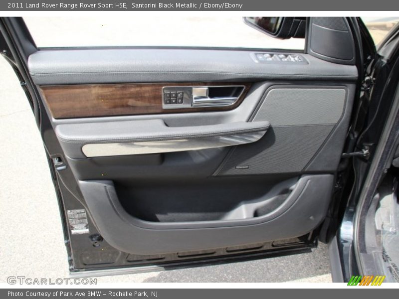 Santorini Black Metallic / Ebony/Ebony 2011 Land Rover Range Rover Sport HSE