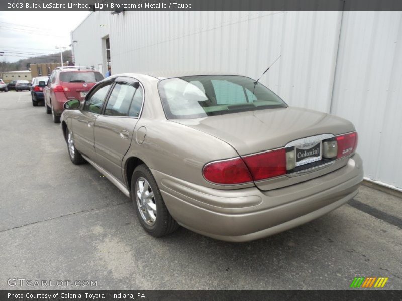 Light Bronzemist Metallic / Taupe 2003 Buick LeSabre Limited
