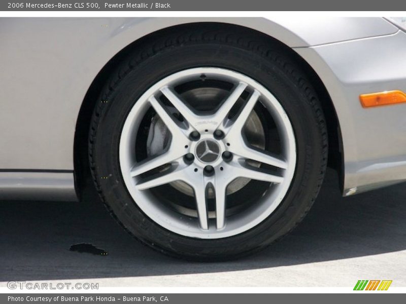 Pewter Metallic / Black 2006 Mercedes-Benz CLS 500