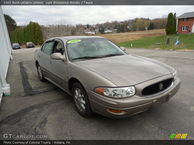 Light Bronzemist Metallic / Taupe 2003 Buick LeSabre Limited