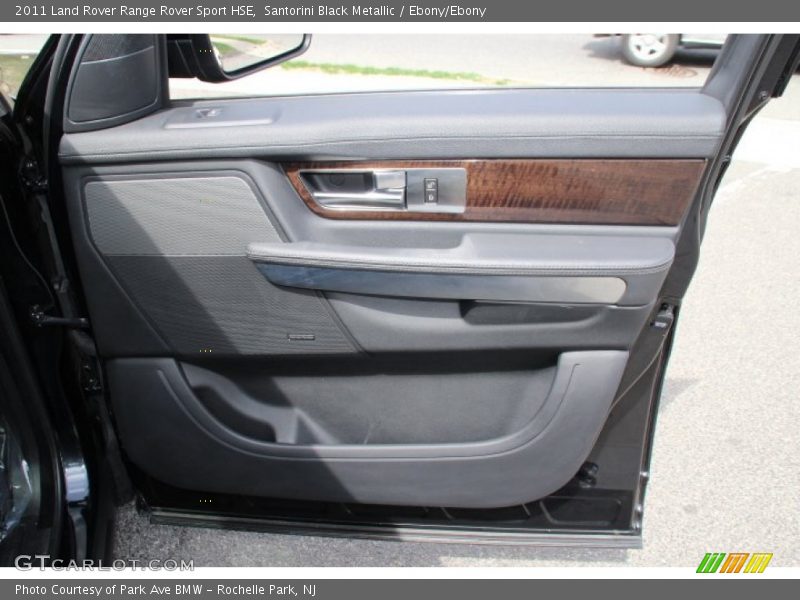 Santorini Black Metallic / Ebony/Ebony 2011 Land Rover Range Rover Sport HSE