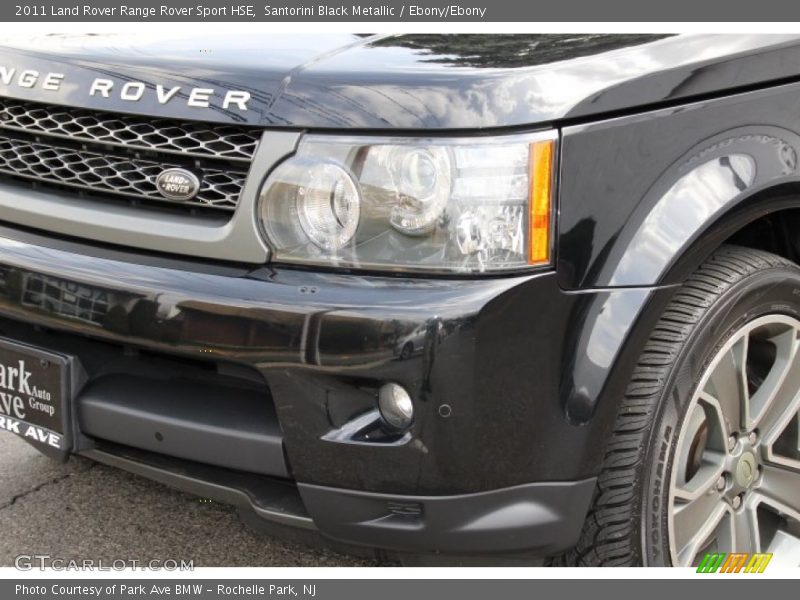 Santorini Black Metallic / Ebony/Ebony 2011 Land Rover Range Rover Sport HSE