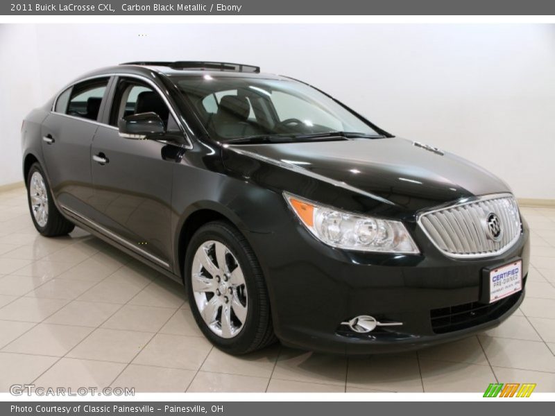 Carbon Black Metallic / Ebony 2011 Buick LaCrosse CXL