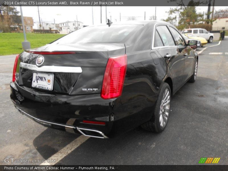 Black Raven / Jet Black/Jet Black 2014 Cadillac CTS Luxury Sedan AWD