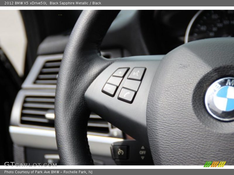 Black Sapphire Metallic / Black 2012 BMW X5 xDrive50i