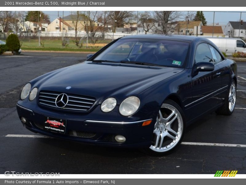 Midnight Blue / Charcoal 2001 Mercedes-Benz CL 500