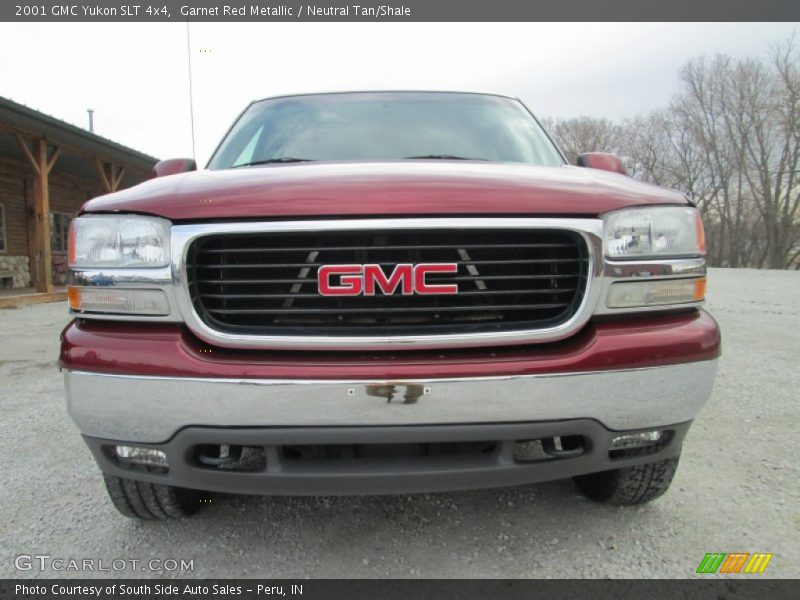 Garnet Red Metallic / Neutral Tan/Shale 2001 GMC Yukon SLT 4x4