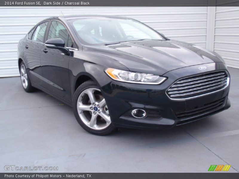 Dark Side / Charcoal Black 2014 Ford Fusion SE