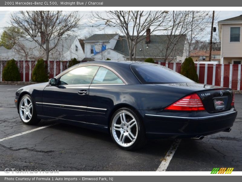 Midnight Blue / Charcoal 2001 Mercedes-Benz CL 500