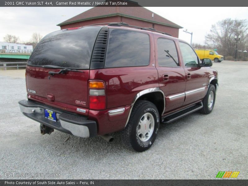 Garnet Red Metallic / Neutral Tan/Shale 2001 GMC Yukon SLT 4x4