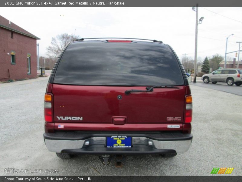 Garnet Red Metallic / Neutral Tan/Shale 2001 GMC Yukon SLT 4x4