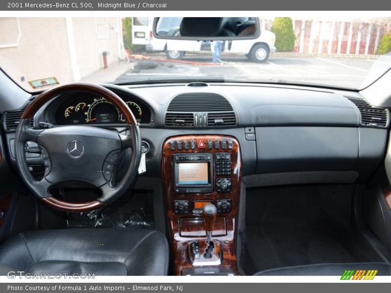 Dashboard of 2001 CL 500