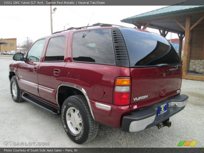 Garnet Red Metallic / Neutral Tan/Shale 2001 GMC Yukon SLT 4x4