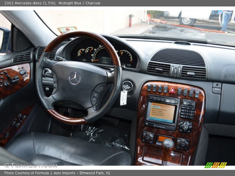 Dashboard of 2001 CL 500