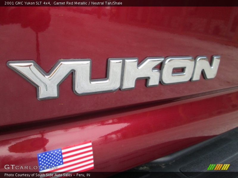Garnet Red Metallic / Neutral Tan/Shale 2001 GMC Yukon SLT 4x4