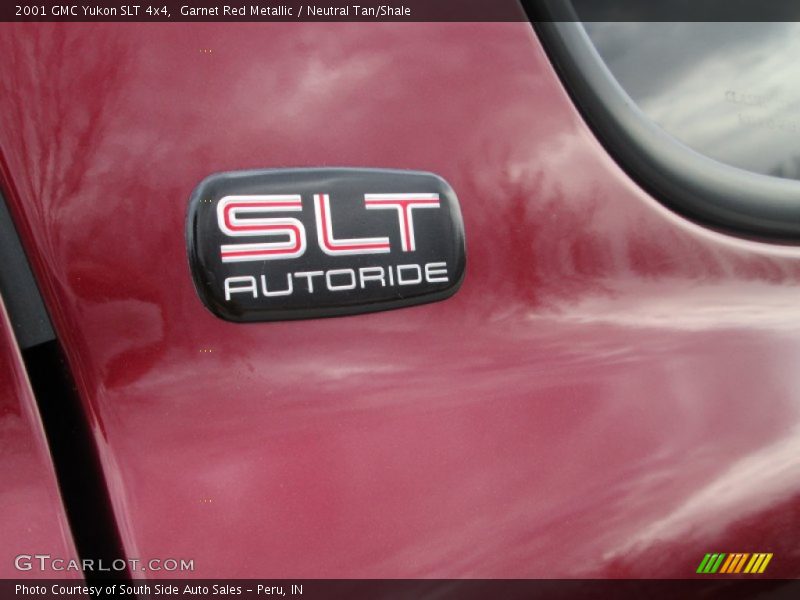Garnet Red Metallic / Neutral Tan/Shale 2001 GMC Yukon SLT 4x4