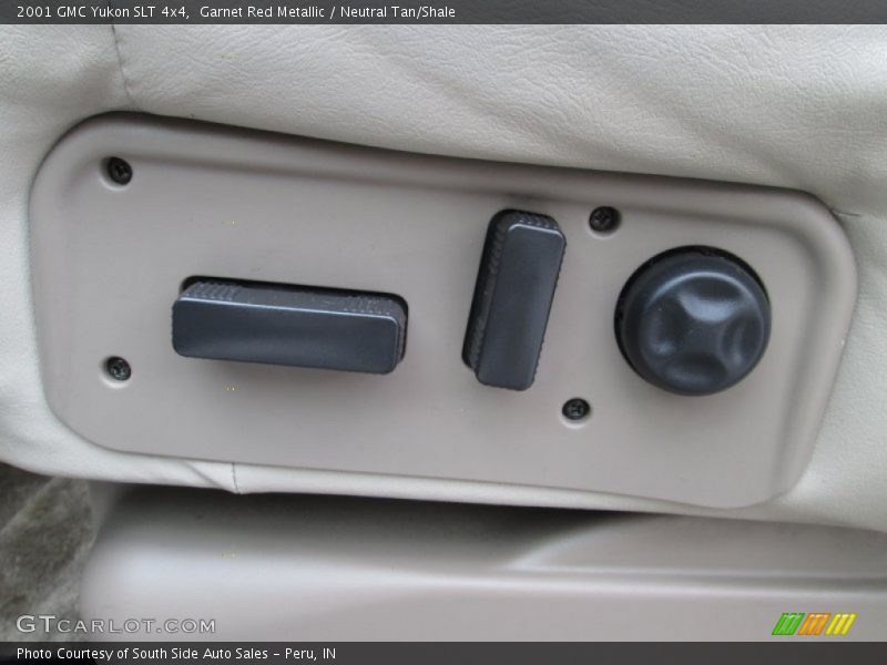 Garnet Red Metallic / Neutral Tan/Shale 2001 GMC Yukon SLT 4x4