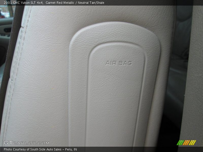 Garnet Red Metallic / Neutral Tan/Shale 2001 GMC Yukon SLT 4x4