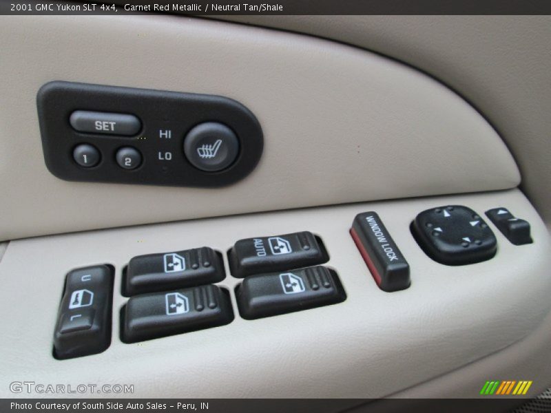 Garnet Red Metallic / Neutral Tan/Shale 2001 GMC Yukon SLT 4x4