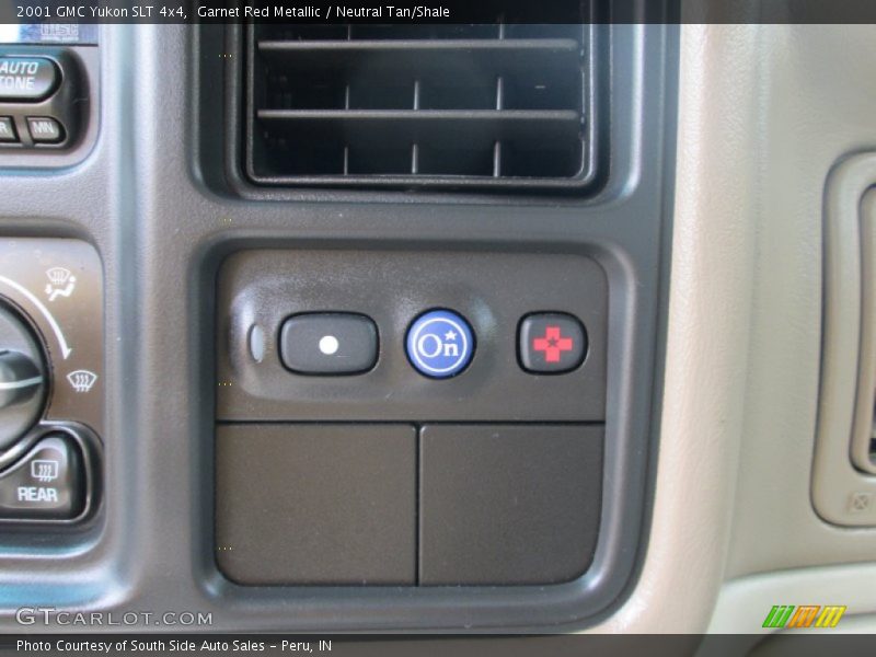 Garnet Red Metallic / Neutral Tan/Shale 2001 GMC Yukon SLT 4x4