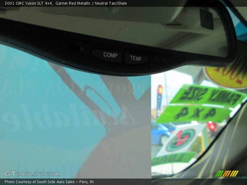 Garnet Red Metallic / Neutral Tan/Shale 2001 GMC Yukon SLT 4x4