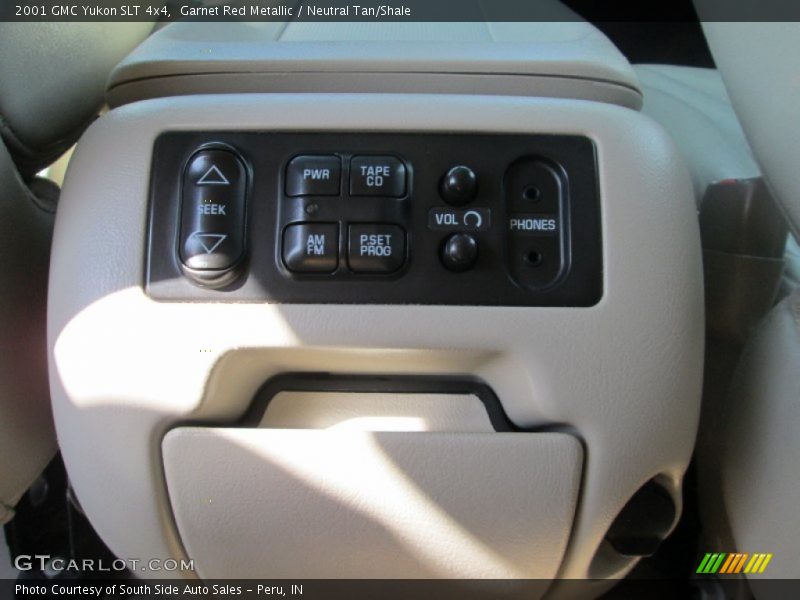 Garnet Red Metallic / Neutral Tan/Shale 2001 GMC Yukon SLT 4x4