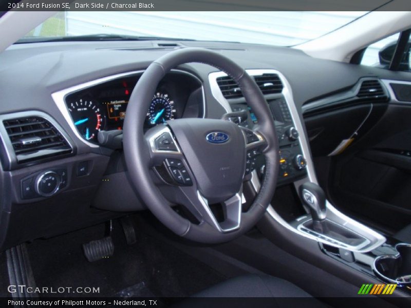Dark Side / Charcoal Black 2014 Ford Fusion SE