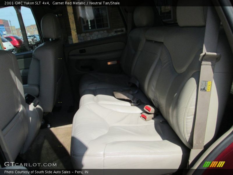 Garnet Red Metallic / Neutral Tan/Shale 2001 GMC Yukon SLT 4x4