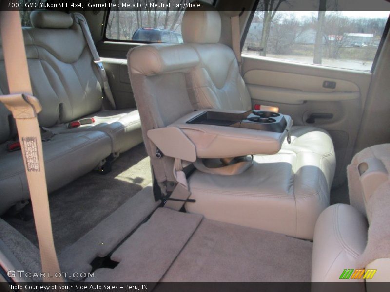Garnet Red Metallic / Neutral Tan/Shale 2001 GMC Yukon SLT 4x4