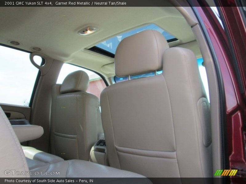 Garnet Red Metallic / Neutral Tan/Shale 2001 GMC Yukon SLT 4x4