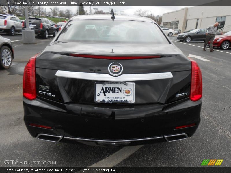 Black Raven / Jet Black/Jet Black 2014 Cadillac CTS Luxury Sedan AWD